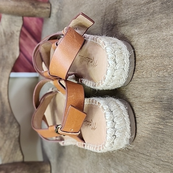 MADEWELL leather sandals size 6.5 - Picture 4 of 9